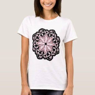 Ballett-Muster (Rosa) T-Shirt