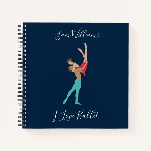 Ballett Notizbuch (Vorderseite)