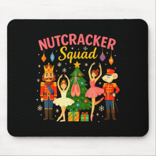 Ballett Nussknacker Squad Weihnachtskostüm für Kin Mousepad