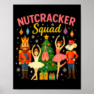 Ballett Nussknacker-Truppe Weihnachtskostüm für Ki Poster