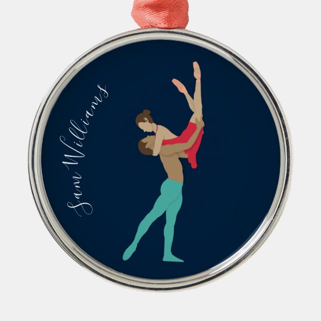Ballett Ornament Aus Metall (Vorne)