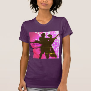 Ballett-Paar in rosa Not gestört T-Shirt