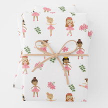 Ballett Pink Ballerinas Tanzmuster