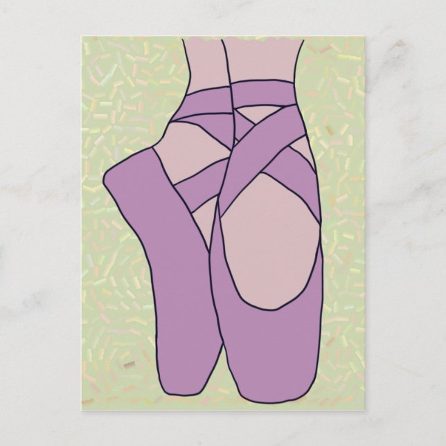 Ballett Postkarte (Vorderseite)