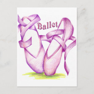 Ballett Postkarte