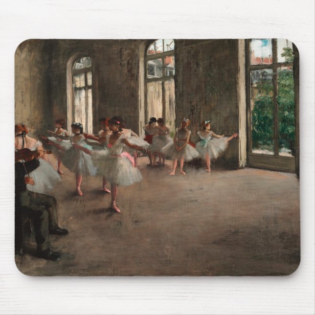 Ballett-Probe - Edgar Degas - 1873 Mousepad (Vorne)