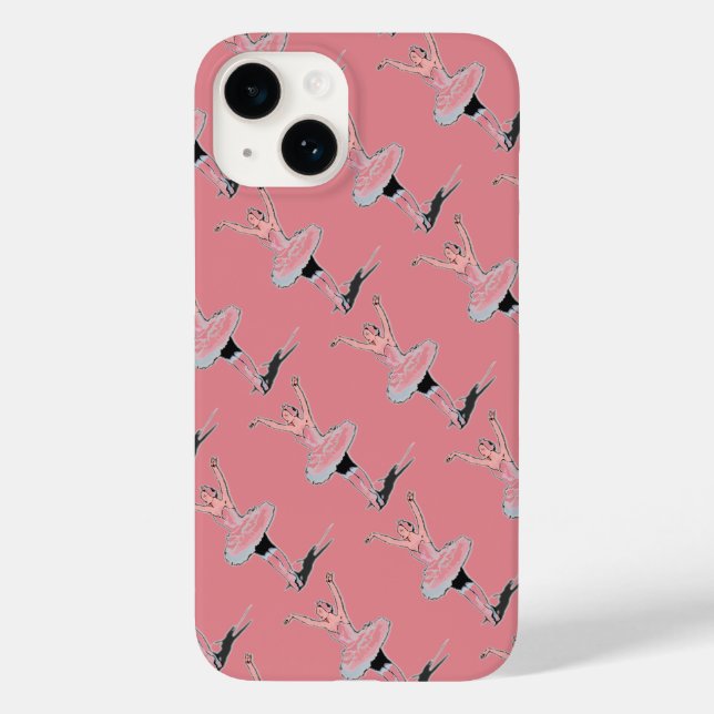 Ballett Rosa Ballerina - Case-Mate iPhone 14 Hülle (Rückseite)
