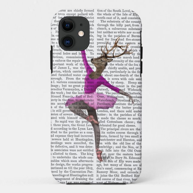 Ballett-Rotwild im Rosa Case-Mate iPhone Hülle (Rückseite)