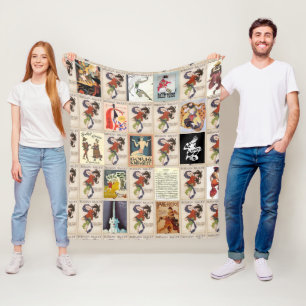 Ballett Russe Montage Fleecedecke