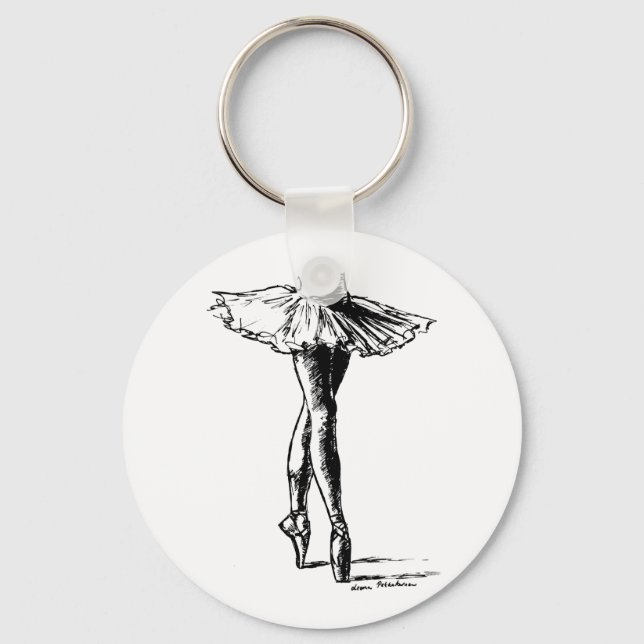 Ballett Schlüsselanhänger (Vorderseite)