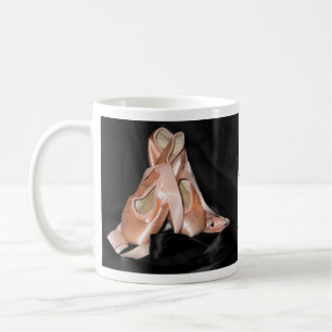 Ballett-Schuh-Muster Kaffeetasse