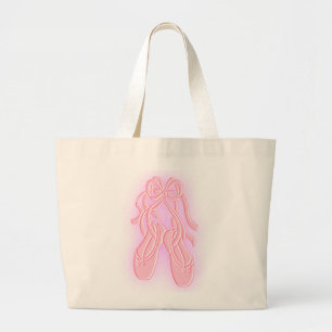 Ballett-Schuh-Taschen-Tasche Jumbo Stoffbeutel
