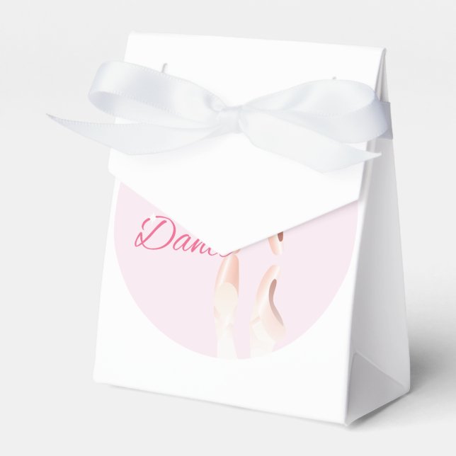 Ballett-Slippers Geschenkschachtel (Vorderseite)