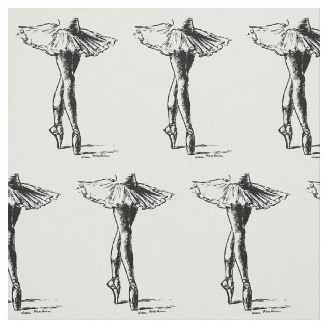Ballett Stoff (Muster)