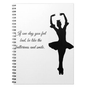 Ballett-Tagebuch Notizblock