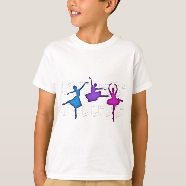 Ballett-Tagesballerinen T-Shirt (Vorderseite)