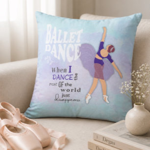 Ballett-Tanz-Inspirations-Quadratkissen Kissen