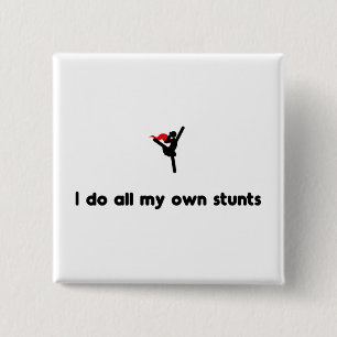 Ballett-Tanzen-Held Button