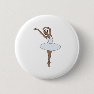 Ballett-Tänzer Button