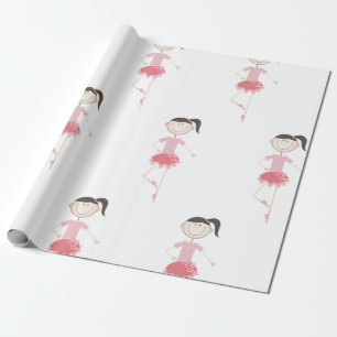 Ballett-Tänzer Geschenkpapier
