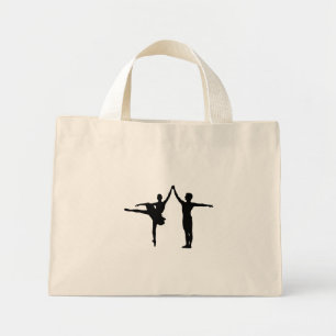 Ballett-Tänzer Mini Stoffbeutel