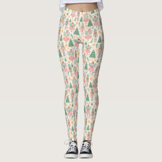 Ballett und Fairies auf Creme-Hintergrund Leggings