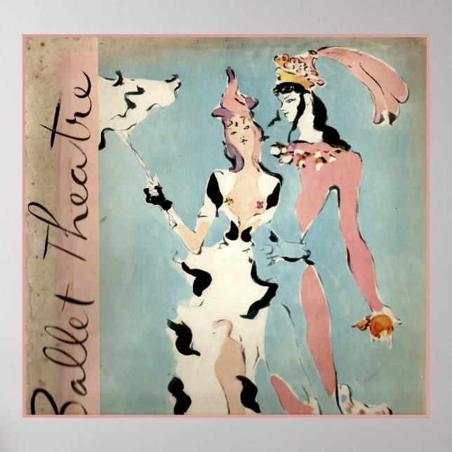 Ballett und Theater Poster (Vorne)