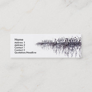 Ballettballettballett…., Ballettballettballett…. Mini Visitenkarte
