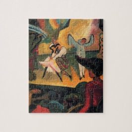 Ballettbusse, russisches Ballett mit August Macke