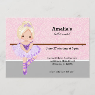 BallettErwägung Einladung