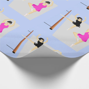 Ballettklasse Frauen tanzen Geschenkpapier