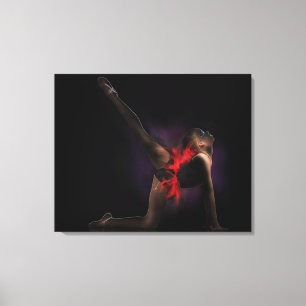 Ballettkunst abstrakt leinwanddruck