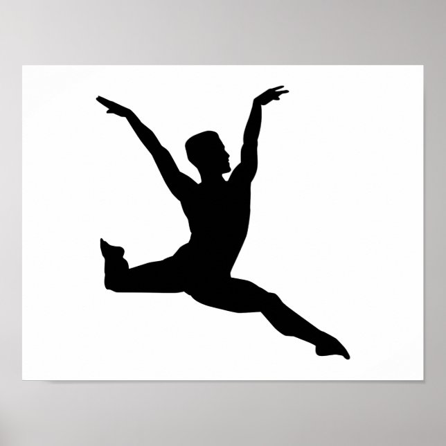 Ballettmann Poster (Vorne)