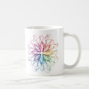 Ballettmuster (spektral) kaffeetasse