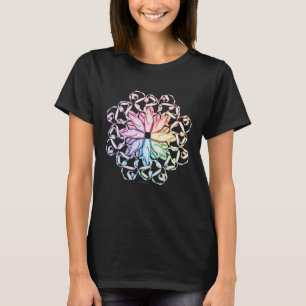 Ballettmuster (spektral) T-Shirt