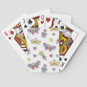 Ballettprinzessinmuster Spielkarten