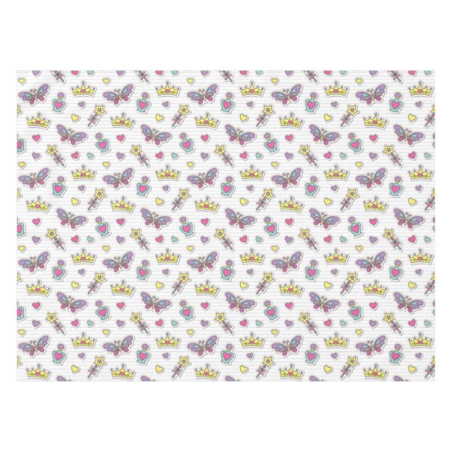 Ballettprinzessinmuster Tischdecke (Vorderseite (Horizontal))