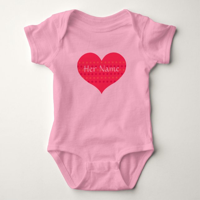 Ballettröckchen-Baby-Bodysuit mit dem rosa zu Baby Strampler (Vorderseite)