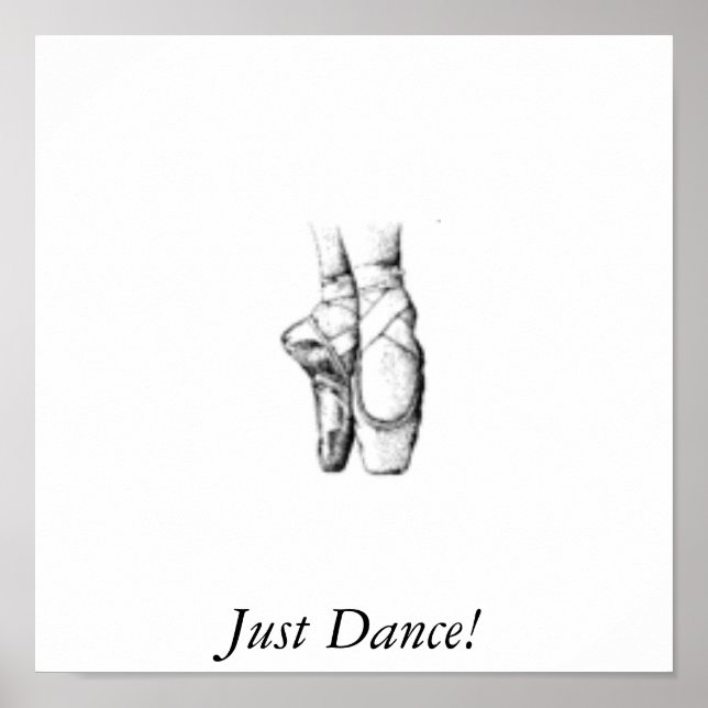 Ballettschuhe2, Just Dance! Poster (Vorne)