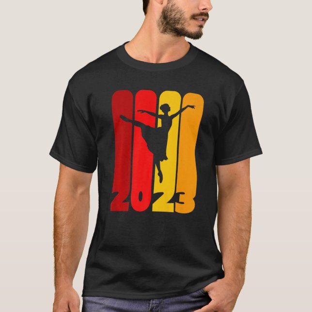 Ballettschulung für eine Ballettleistung B T-Shirt (Vorderseite)