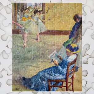 Ballettstunde, der Tanzsaal von Edgar Degas
