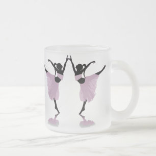 Balletttanz-Tasse Mattglastasse
