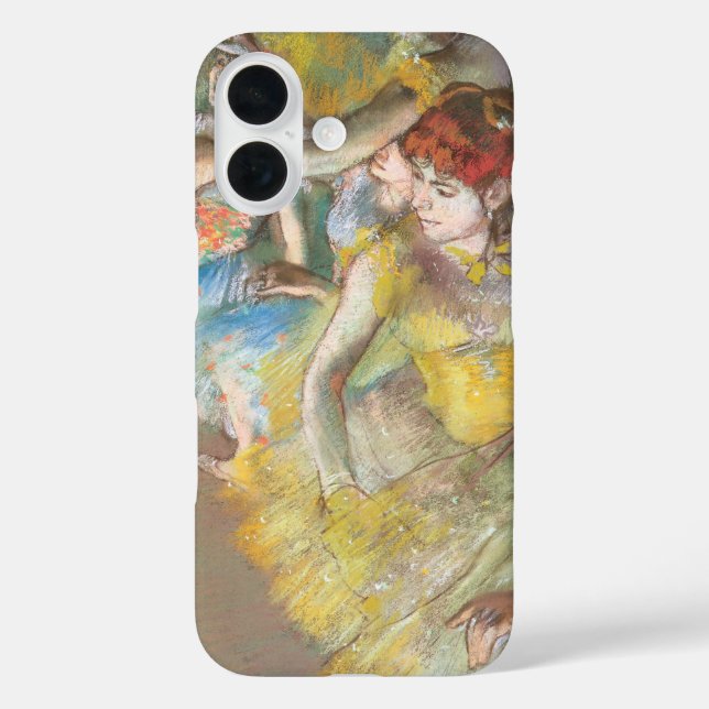Balletttänzer auf der Bühne von Edgar Degas iPhone 16 Hülle (Rückseite)