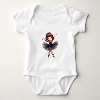 Balletttänzer Baby Strampler