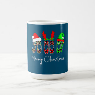 Balletttänzer Ballerina Frohe Weihnachten Weihnach Kaffeetasse