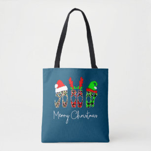 Balletttänzer Ballerina Frohe Weihnachten Weihnach Tasche
