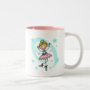 Balletttänzer - Blonde T-Shirts und Geschenke Zweifarbige Tasse