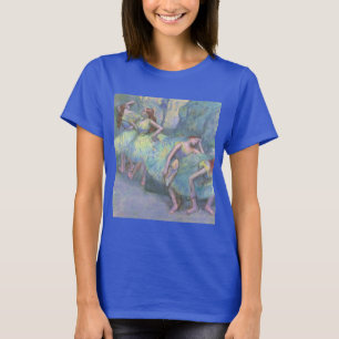 Balletttänzer in den Flügeln von Edgar Degas T-Shirt