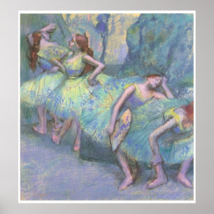 Balletttänzer in the Wings, 1890-95, Degas Poster