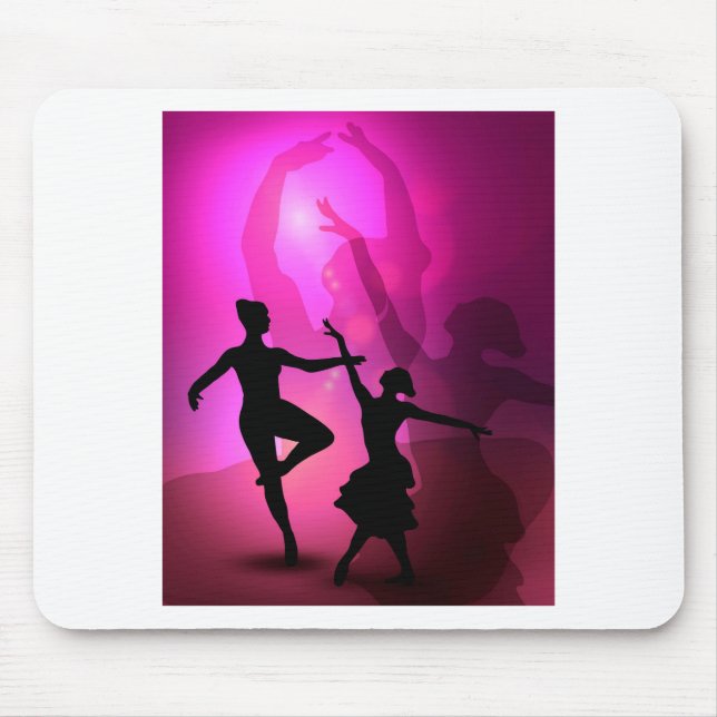 Balletttänzer Mousepad (Vorne)